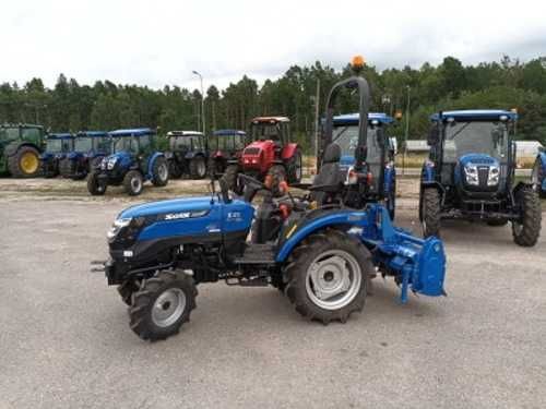 Ciągnik komunalny ogrodowy do odśnieżania Solis 26 4x4