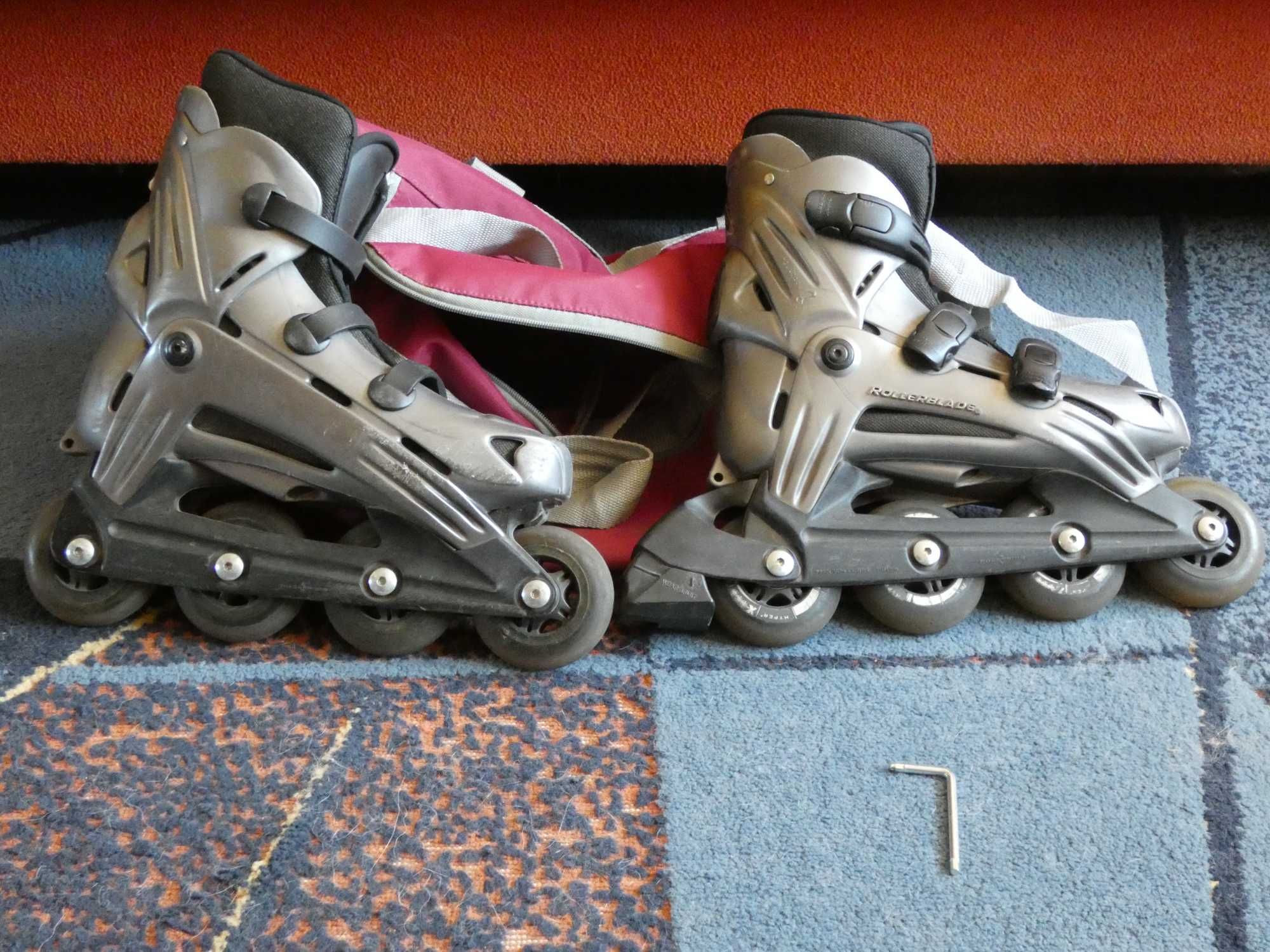 Rolki Rollerblade Triforce rozm 38 do uczenia się jazdy szybkiej