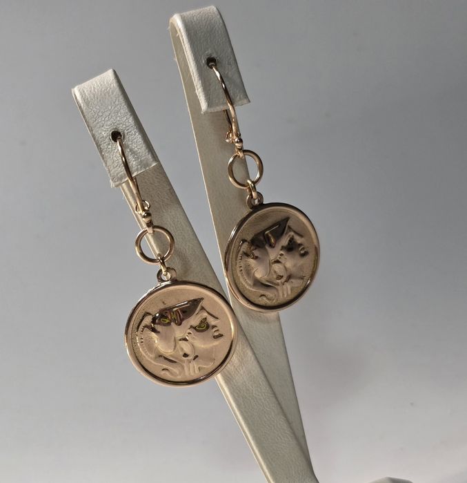 Золотые серьги Ссср