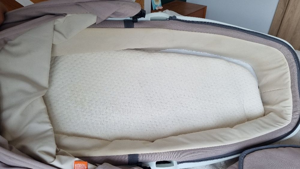 Greentom carrycot gondola i reversible beige, zaślepki,
