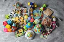 Zestaw zabawek 0-18msc Little Dutch, Vtech, Fisher Price, Skip Hop