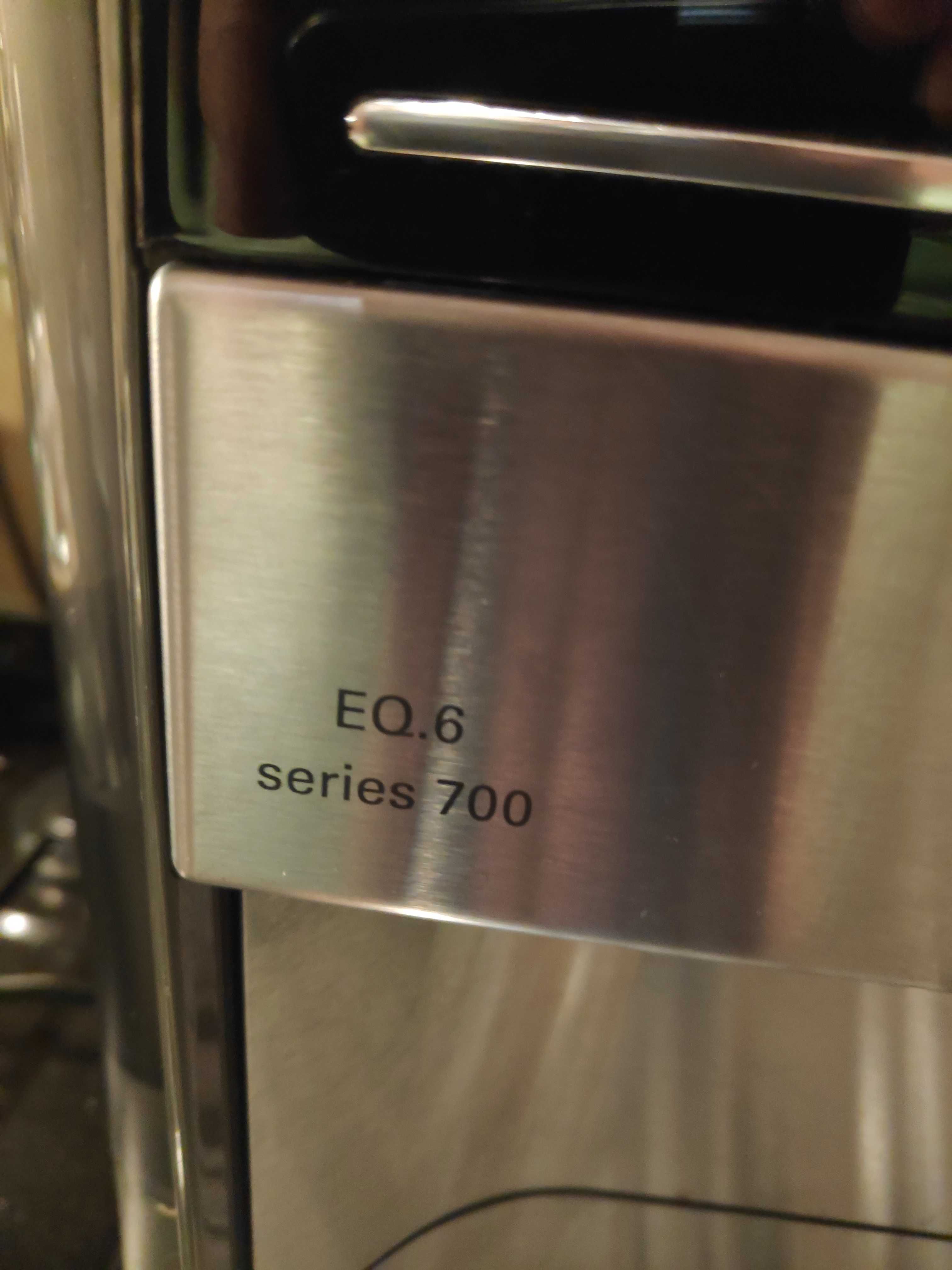 Ekspres ciśnieniowy Siemens EQ 6 series 700 Inox dotyk Wwa
