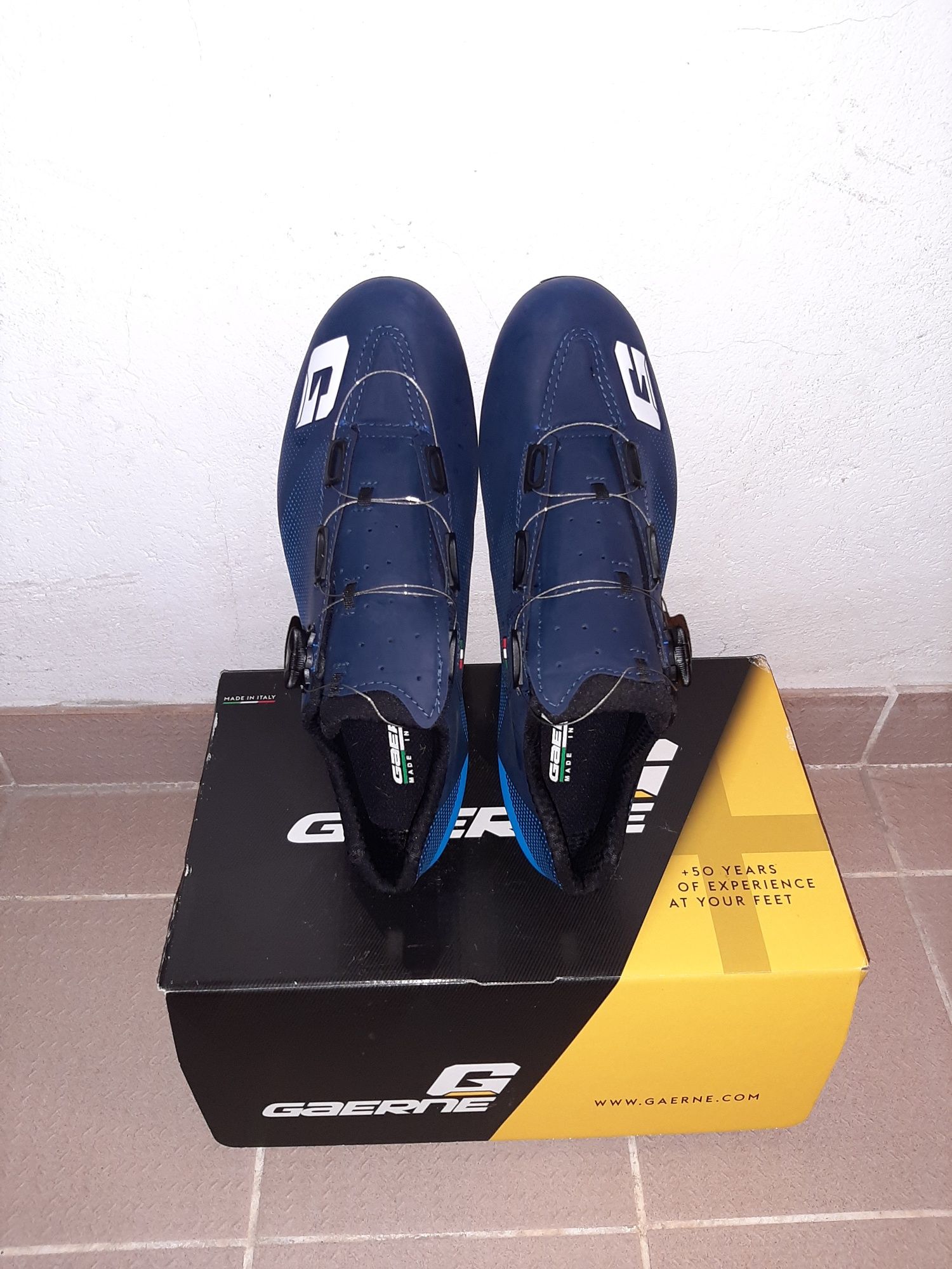 Sapatos Gaerne de ciclismo novos 44