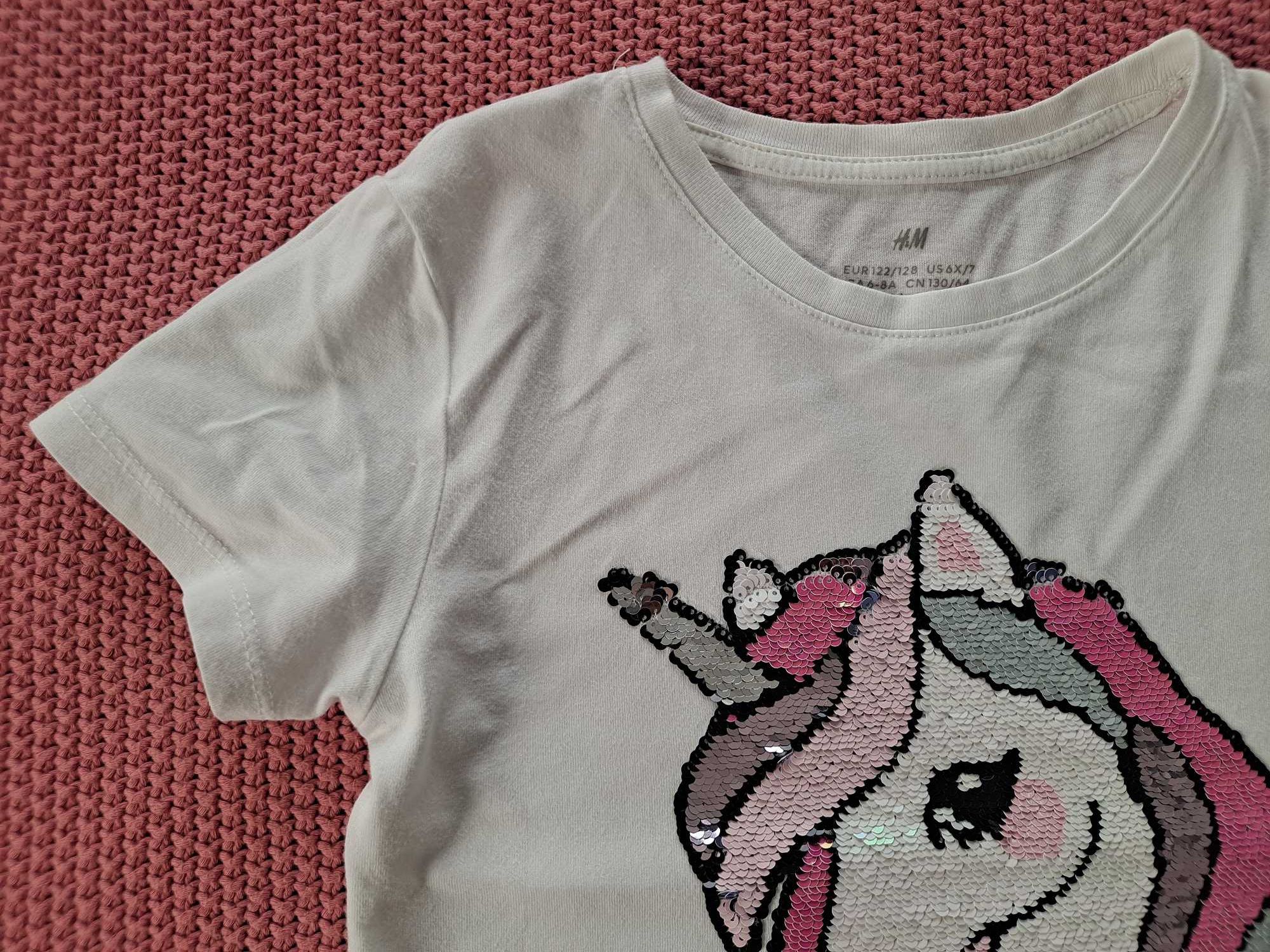 Tshirt z jednorożcem H&M