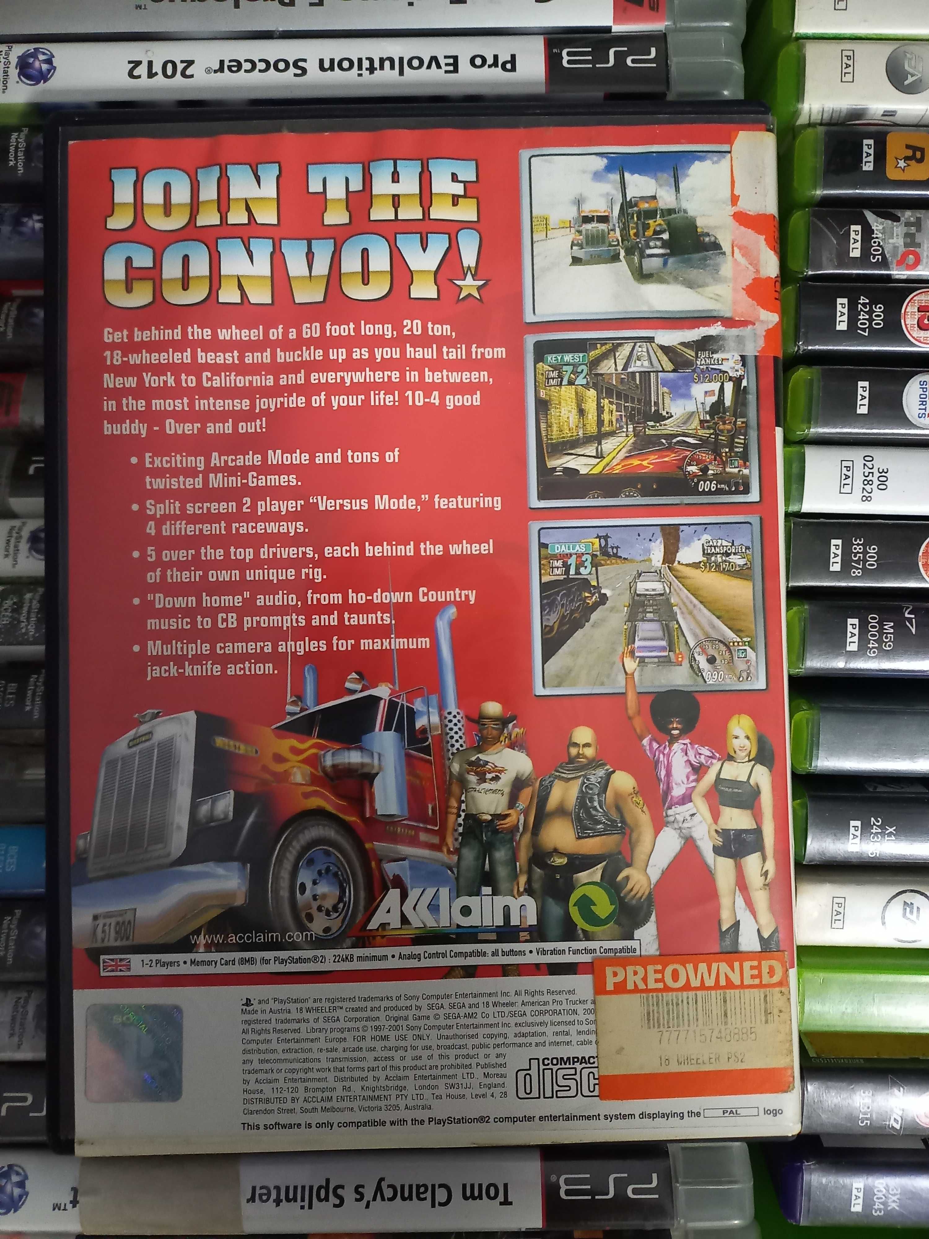 18 Wheeler  American PRO TRUCKER  na PS2