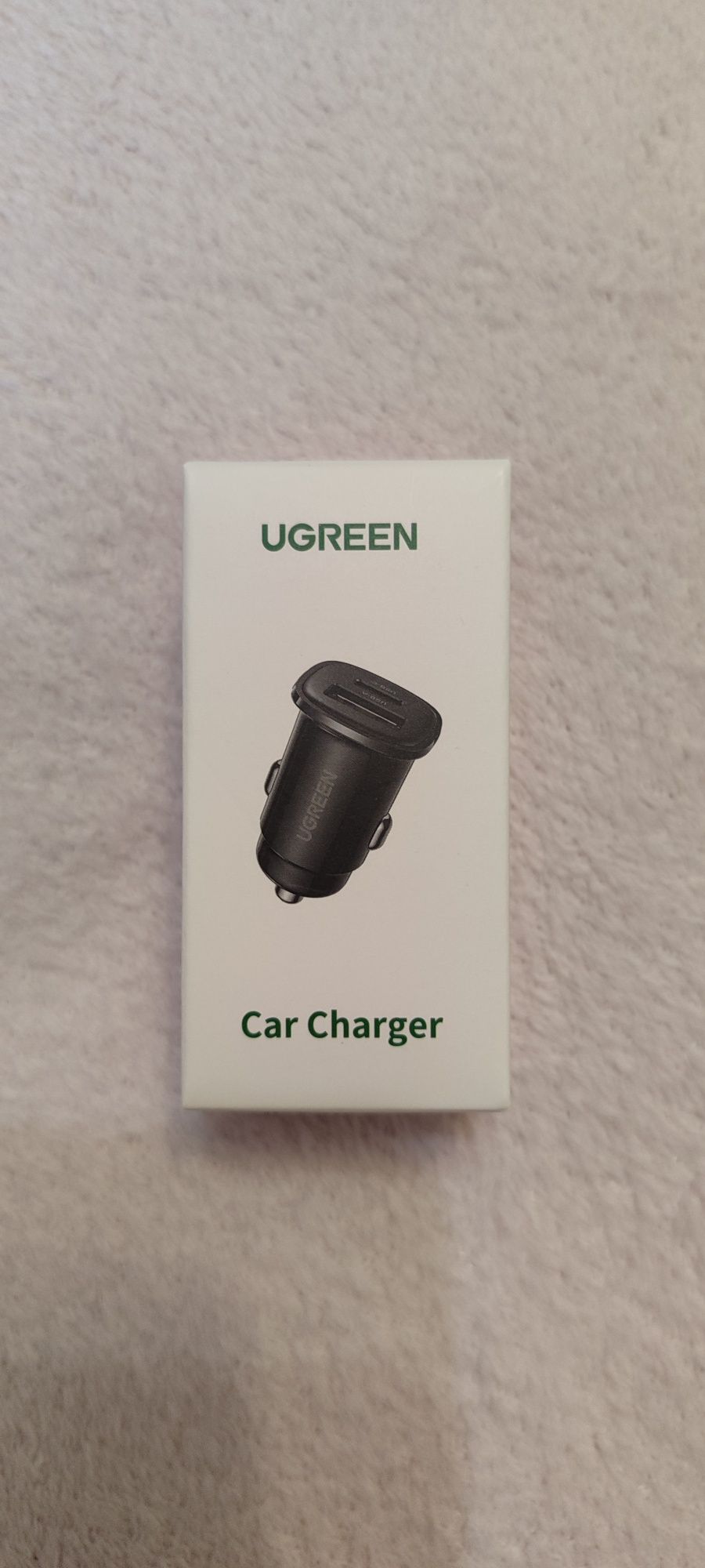 Автомобильная зарядка Ugreen, швидка автомобільна зарядка Usb, type C