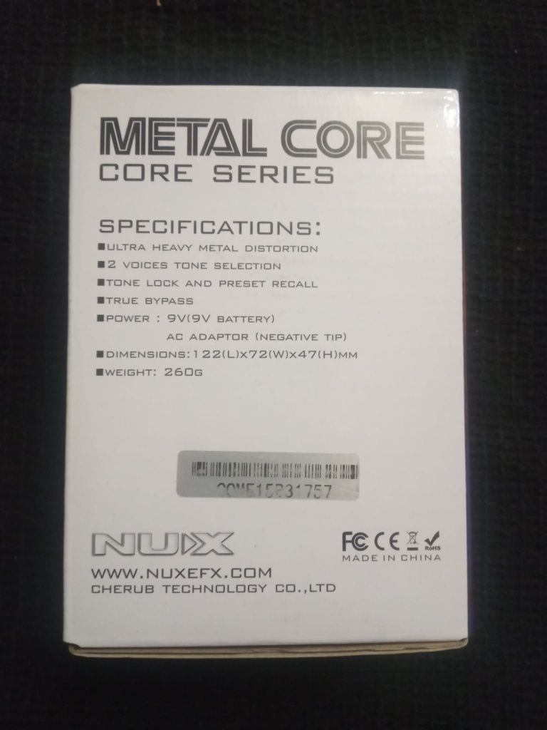 Efekt gitarowy NUX METAL CORE