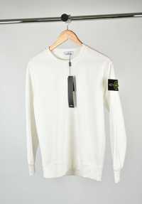 Stone Island мужской свитшот легкий свитер кофта белый размер XS S
