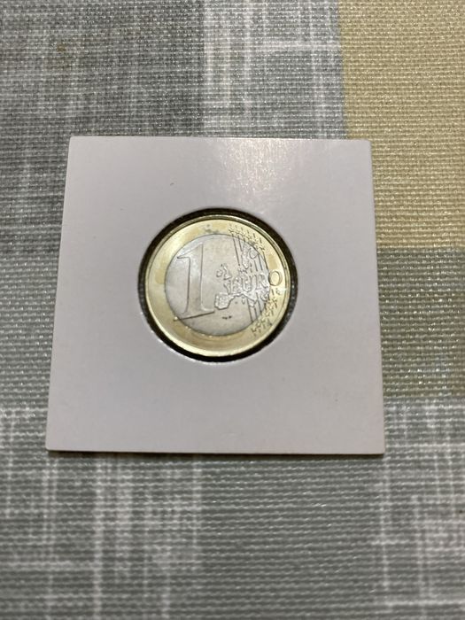 Moeda 1 euro monaco de 2002