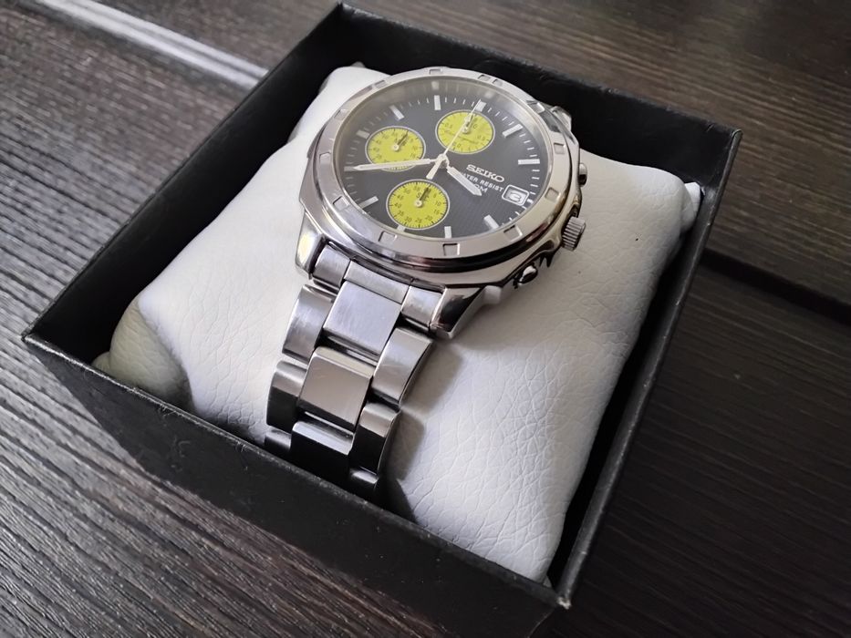 Японские часы, годинник- хронограф Seiko