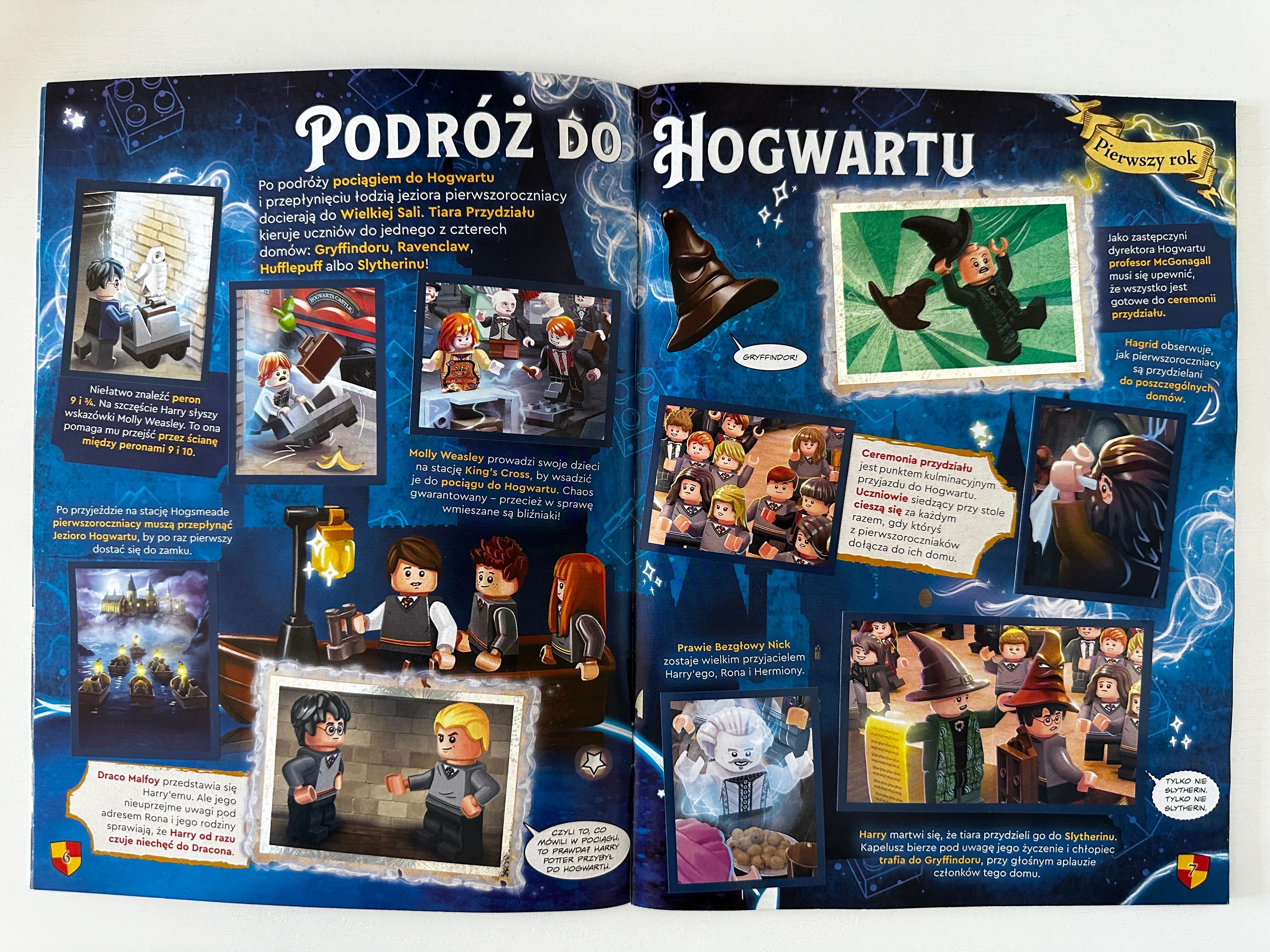 LEGO Harry Potter - Album z naklejkami oraz karty!!!