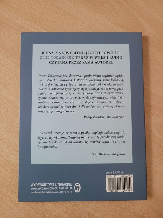 Olga Tokarczuk Dom dzienny, dom nocny Audiobook
