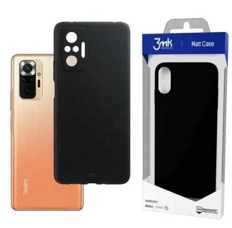 Etui na Redmi Note 10 5G - 3mk Matt Case Black Outlet