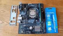 Набір комплектуючих материнська плата H310M-F  i5-9400F. Читати опис!!
