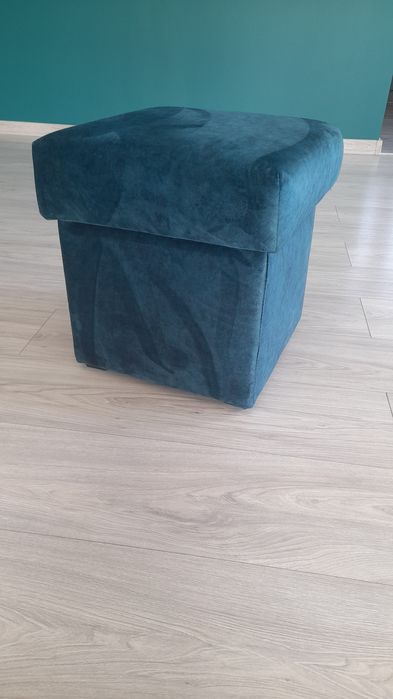 Pufa zielona nowa
