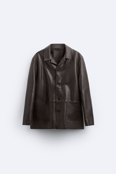 Kurtka skórzana. 100% skóra. Rozmiar XL. Zara.