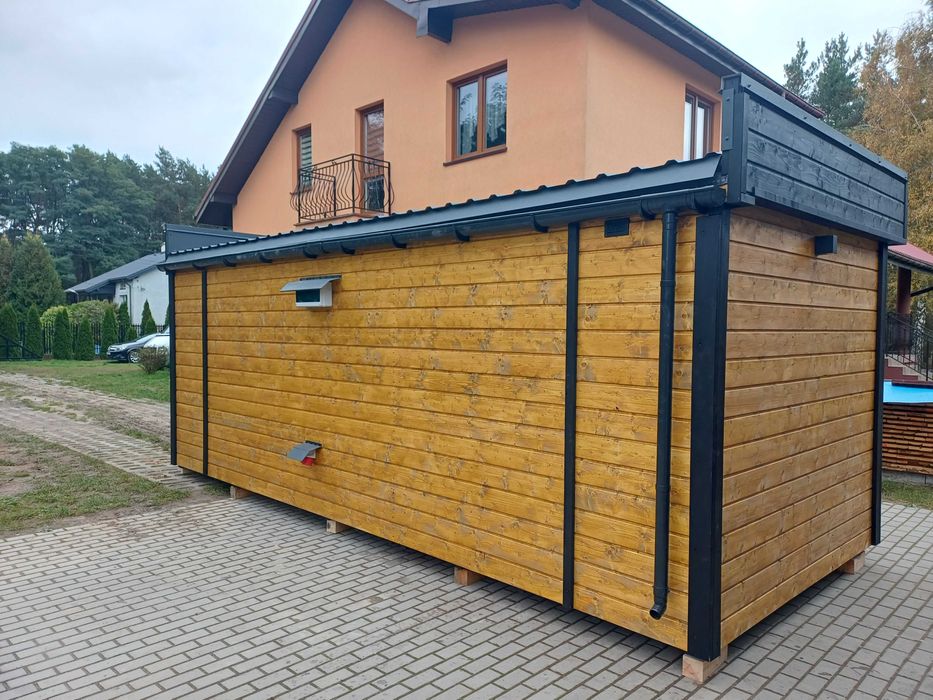 Sauna Ogrodowa ocieplona z dużym Tarasem - indywidualne realizacje!