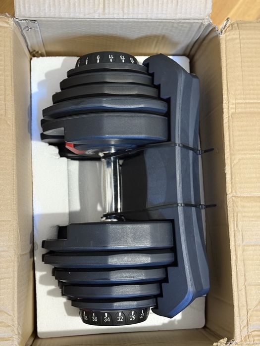 Hantle regulowane do ćwiczeń 24 kg Premium 4FIZJO nowe