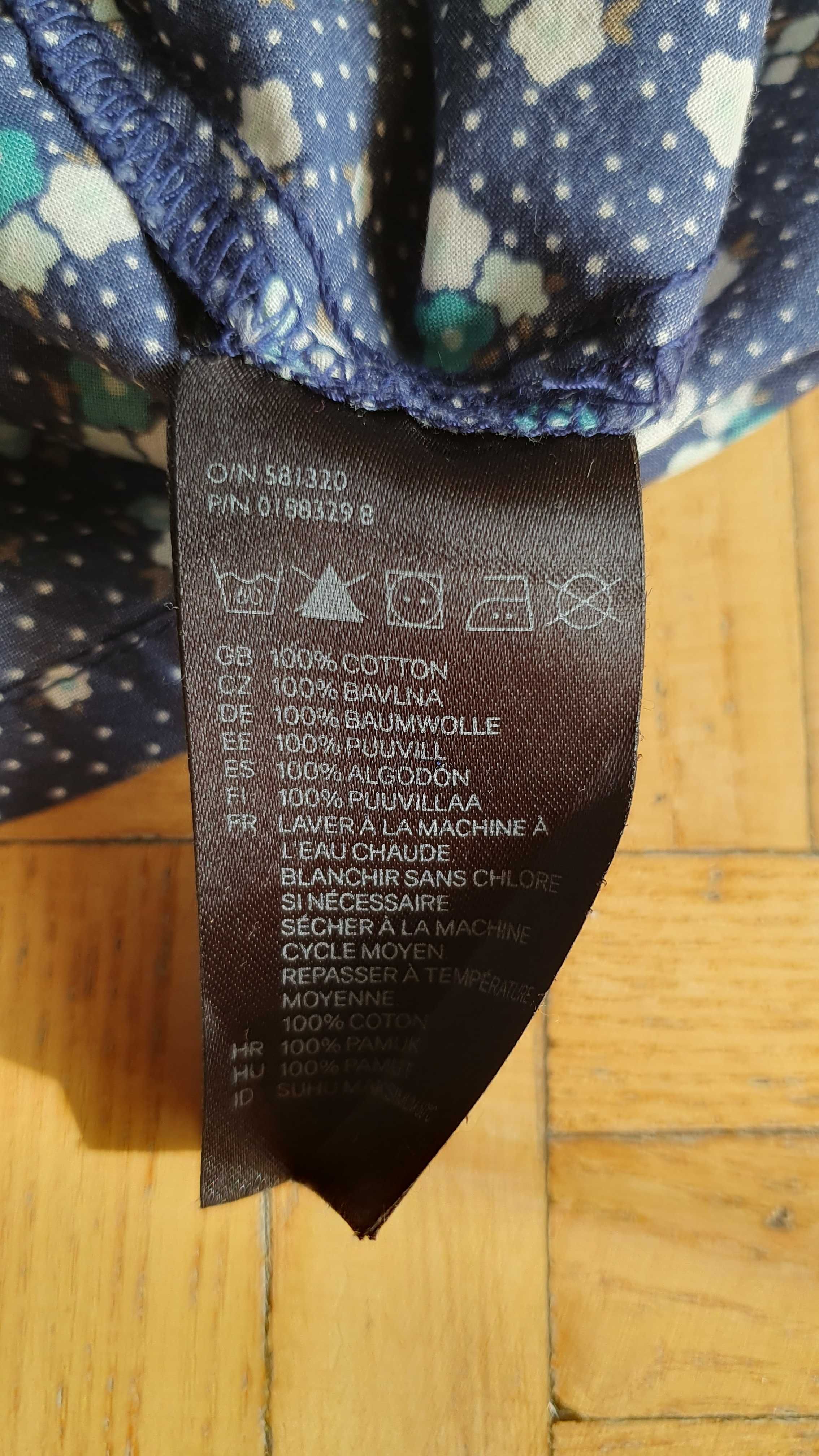 H&M letnia bluzeczka dla dziewczynki rozmiar 68