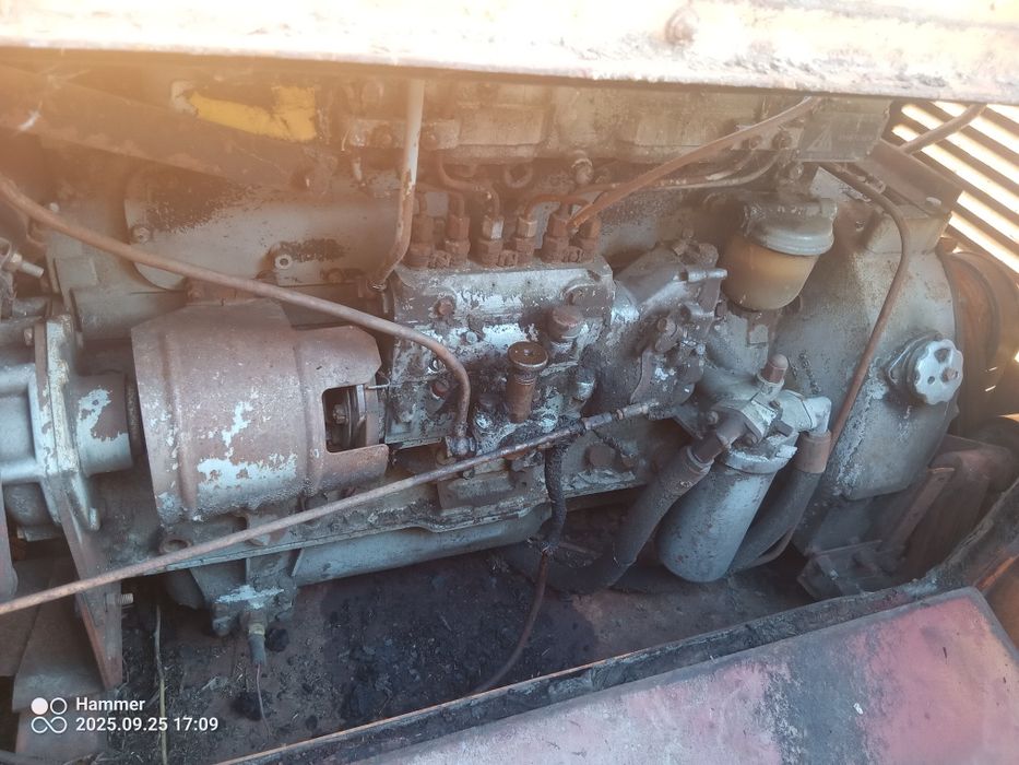 Silnik bizon z 056 super SW 400 kombajn zbożowy odpala możliwość spraw