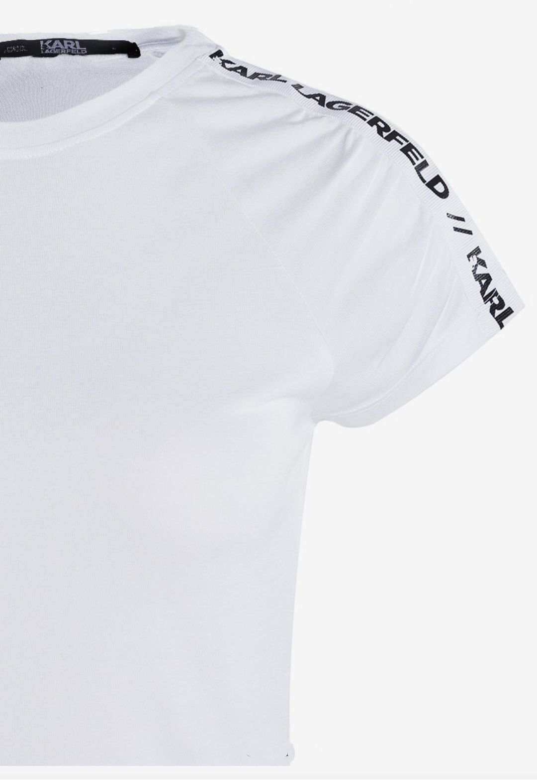 KARL LAGERFELD nowy biały t-shirt r. M