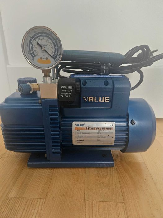 Pompa próżniowa dwustopniowa 57 l/min VALUE V-i220SV Chłodnictwo