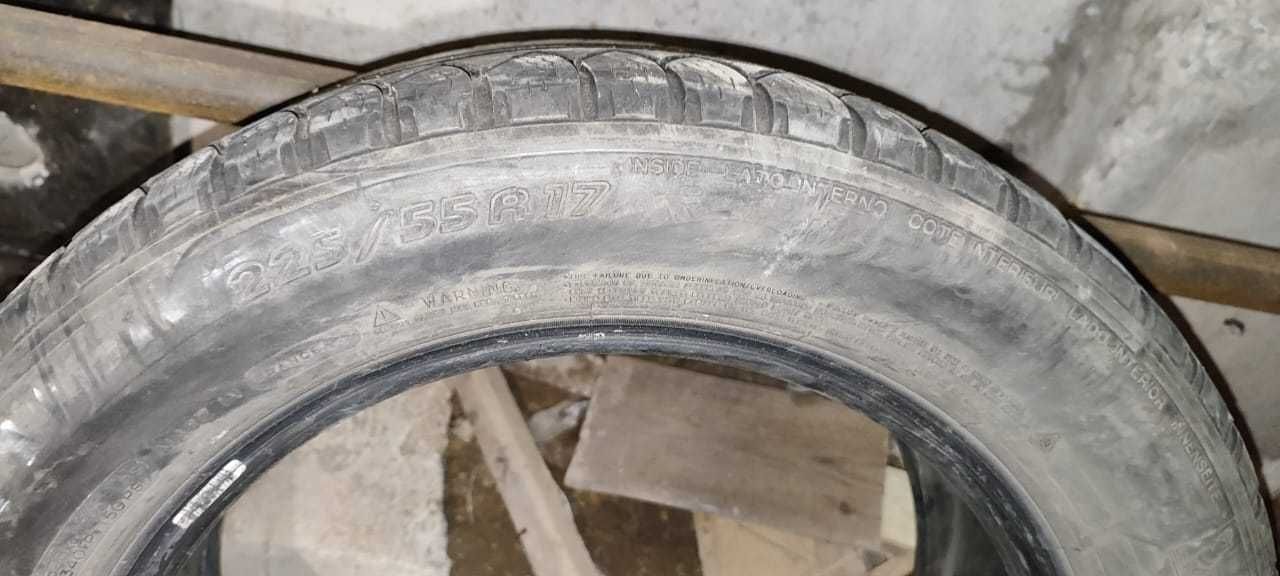 Шины резина колеса покрышки Michelin 225/55 R17. 2 шт. Зима.