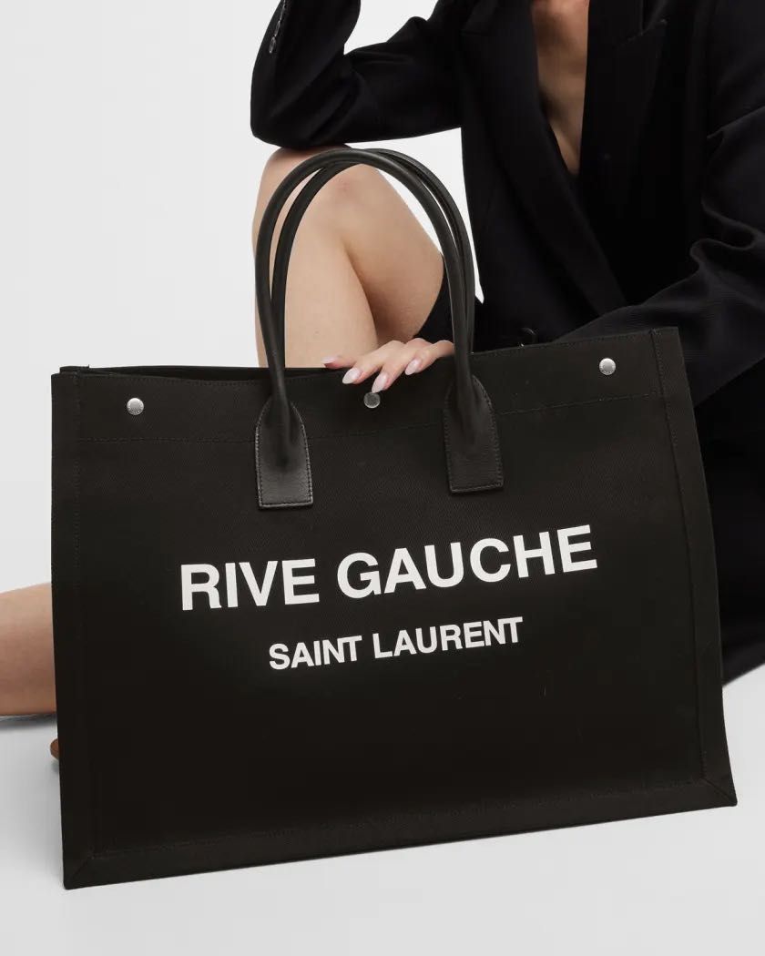 Tote bag estilo YSL Rive Gauche