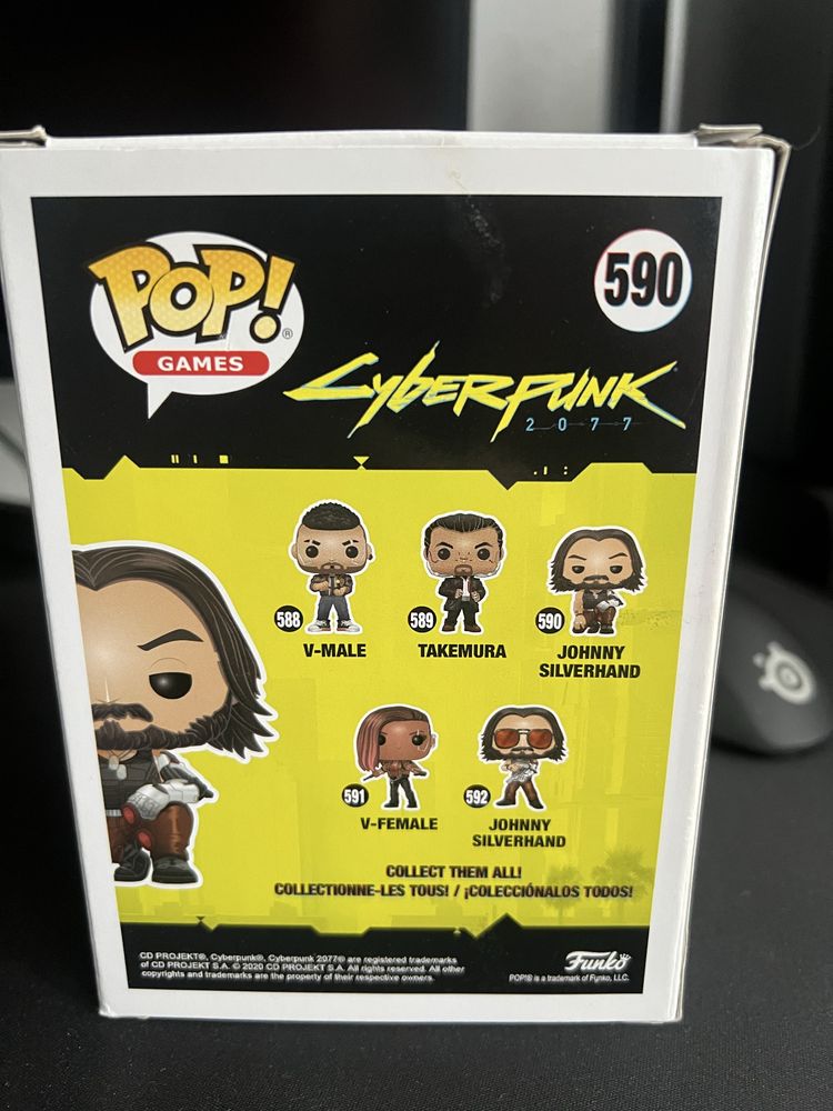 Johnny silverhand cyberpunk 2077 funko pop