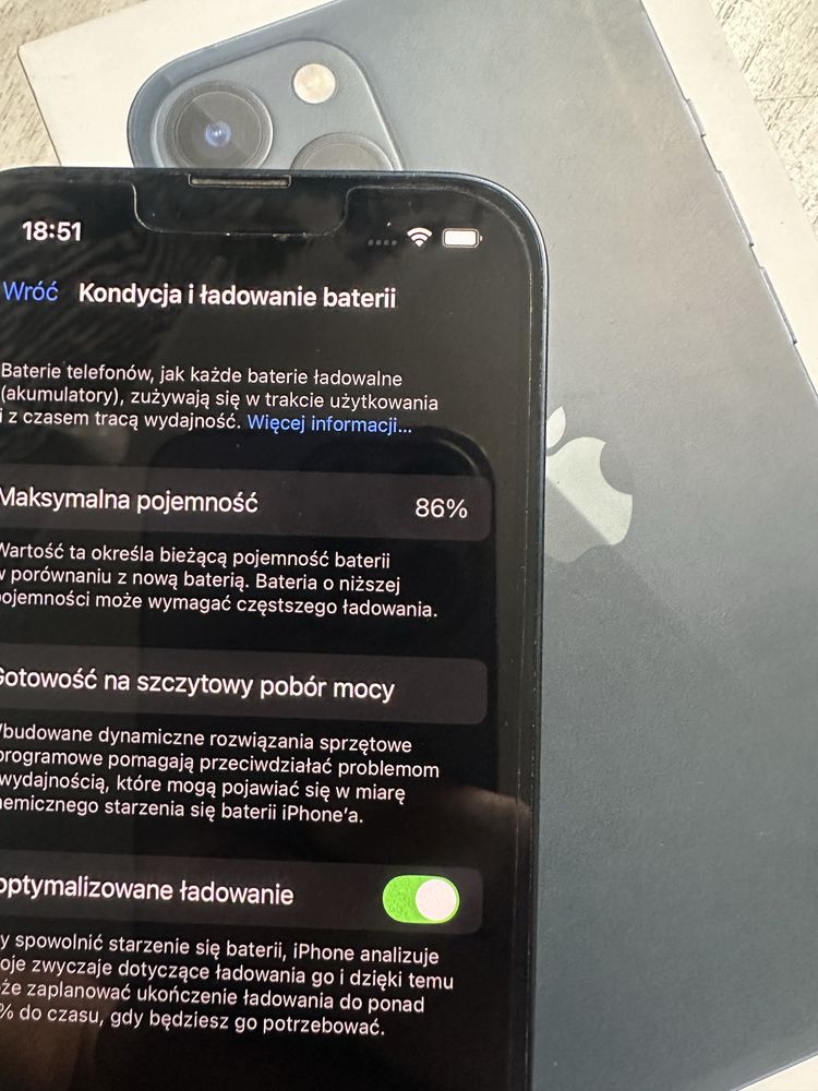 Iphone 13 256gb - stan bdobry