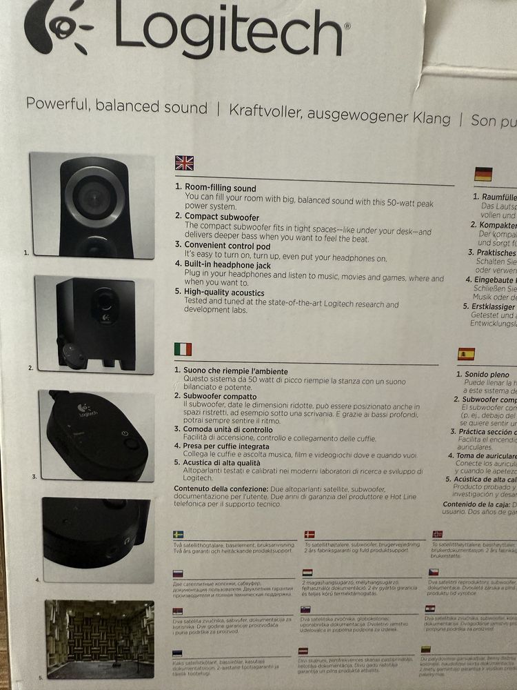 Stereo Peackers + Subwoofer Z313 Logitech