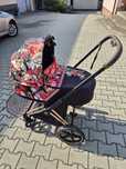 Cybex priam Spring Bollsom Dark - Rose Gold 2w1