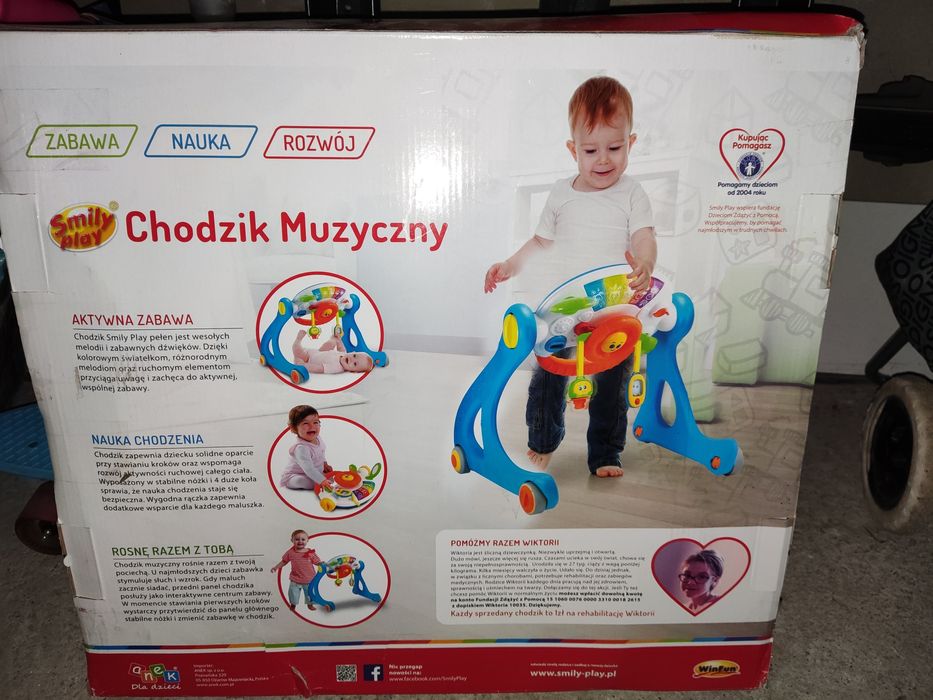 Smily Play chodzik interaktywny 5w1