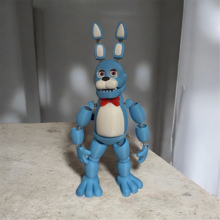 Bonnie z FNaF - recznie wykonana figurka kolekcjonerska