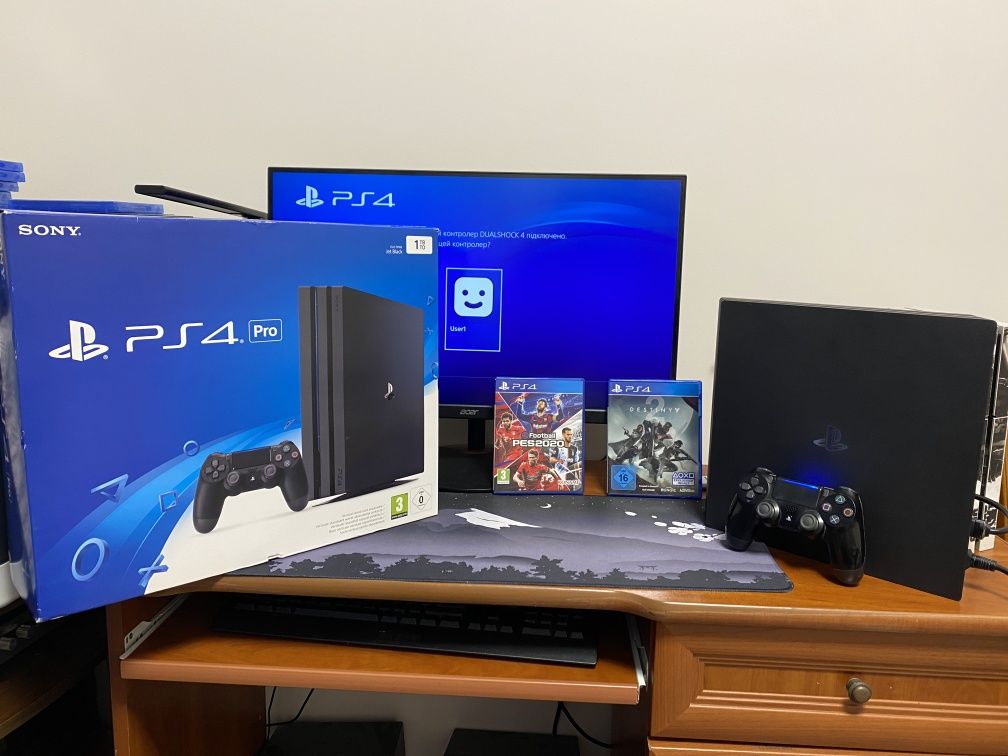 Приставка Sony PlayStation 4 Pro 1tb