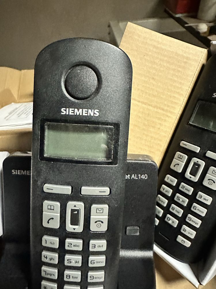 Telefon stacjonarny bezprzewodowy siemens gigaset AL140
