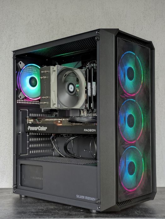 Komputer gamingowy R7 5800X, RX 6800 16Gb, 32Gb 3600, 1Tb SSD, B550