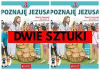 ^NOWE^ DWIE SZTUKI Poznaję Jezusa ćwiczenia klasa 3 JEDNOŚĆ