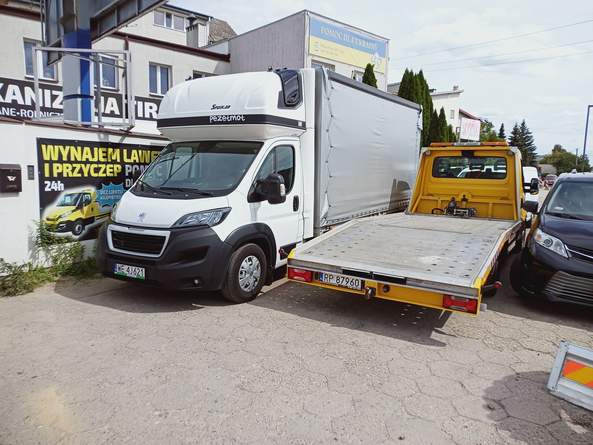 Wynajem Bus Plandeka 10EP i inne