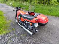 Jawa ts 350 638.01 z koszem velorex 562