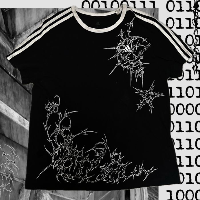 футболка adidas custom cybersigilism