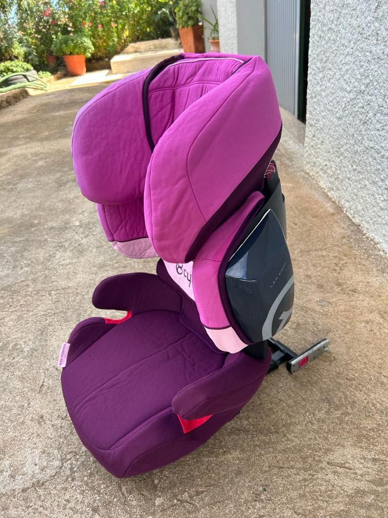 Cadeira de segurança Cybex rosa