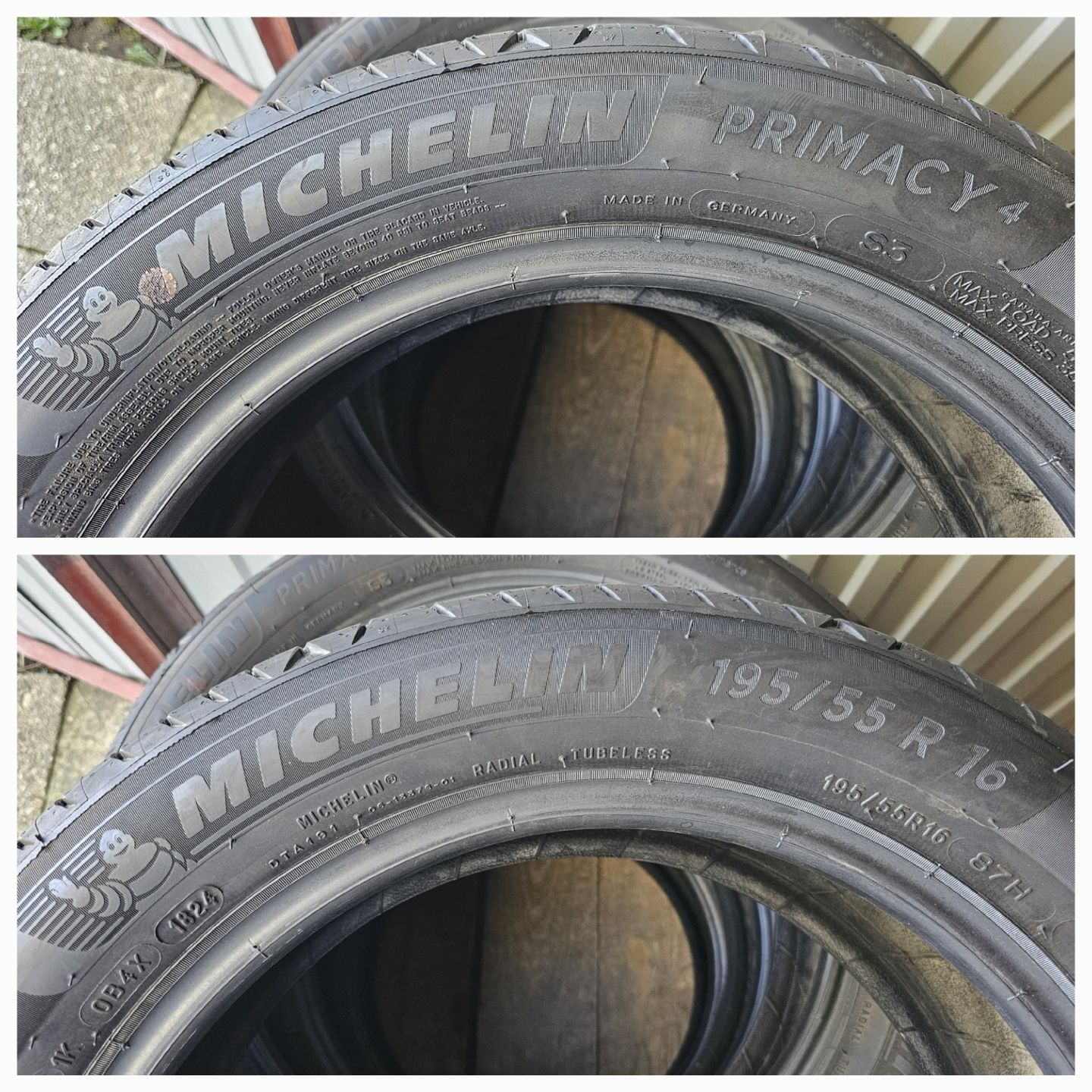 Michelin primacy 4 S3 195/55r16 87H