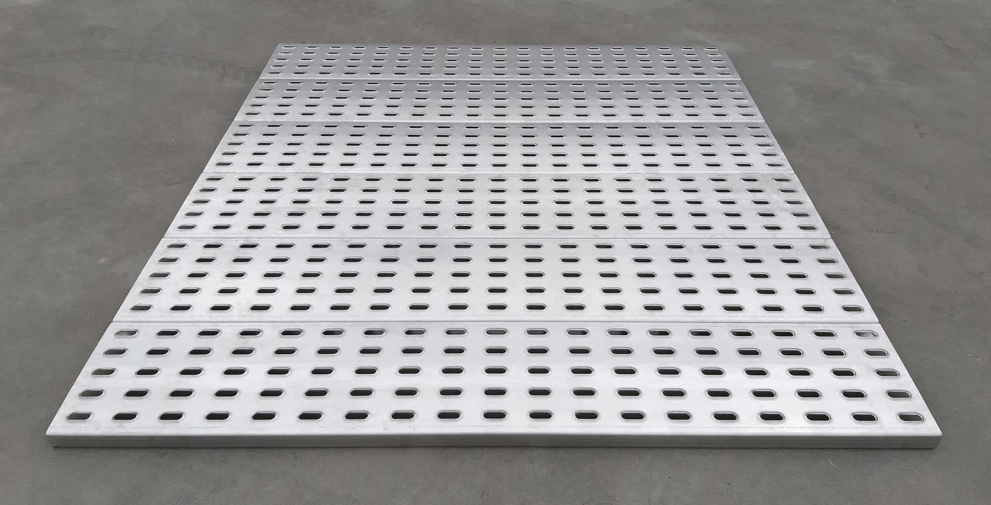 Panel podłogowy aluminiowy 240 LOHR Najazd Platforma Rampa