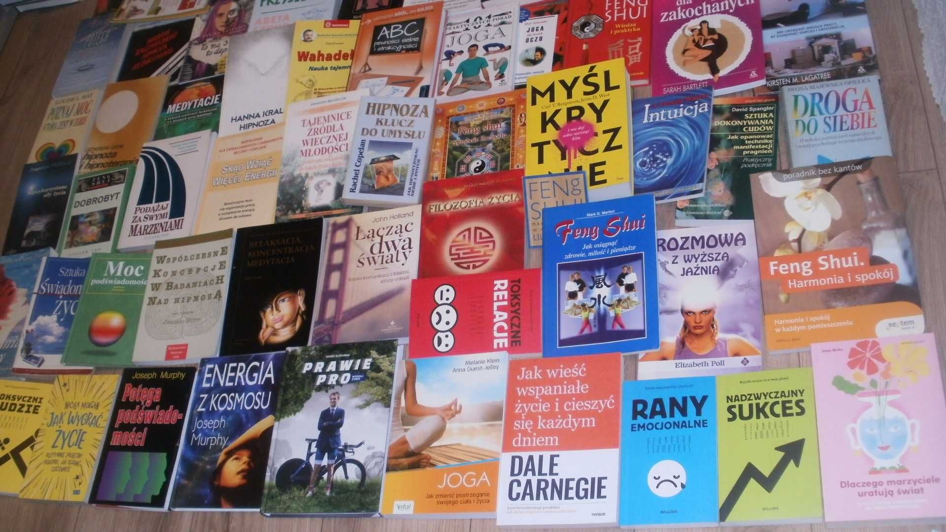 psychologia, rozwój, hipnoza, feng shui, etyka, sukces..wysyłka gratis