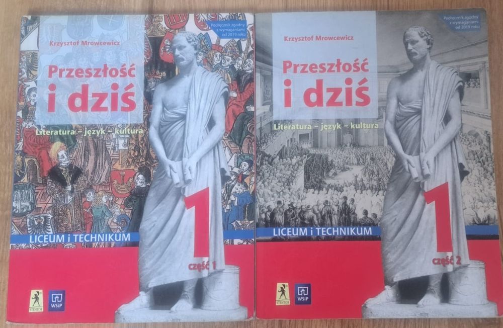 Podręczniki PRZESZŁOŚĆ I DZIŚ, klasa 1, cz 1 i 2