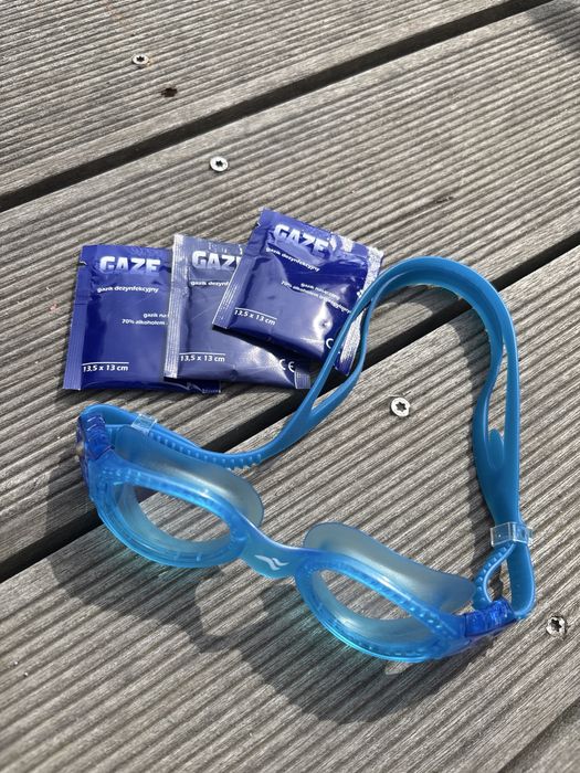 Okulary plywackie Aqua Speed bardzo malo używane