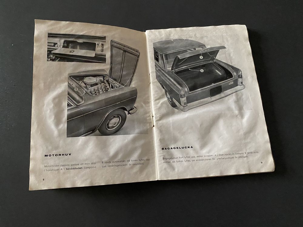 Fiat 1800 B instrukcja obsługi manual