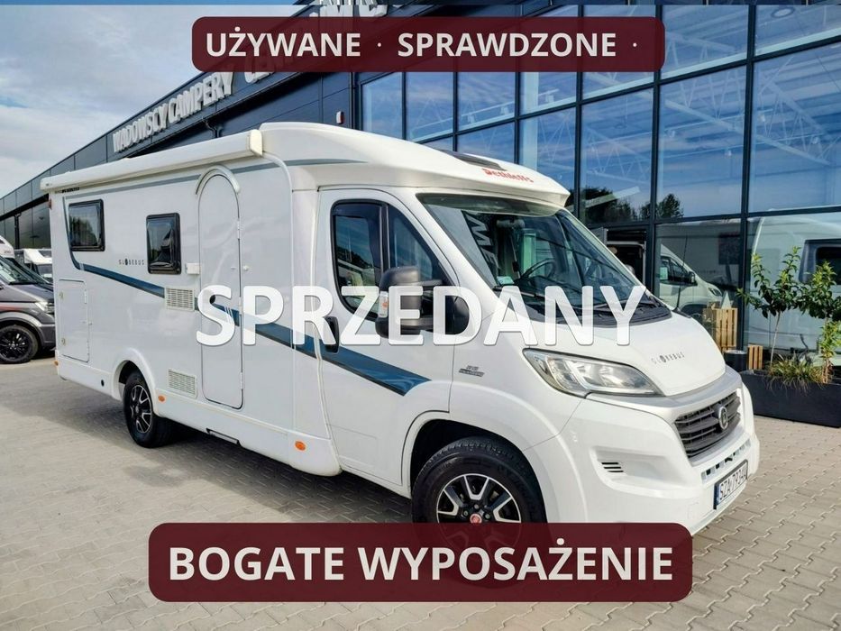 Dethleffs Globebus  Od ręki - zadbana, bogato wyposażona półintegra Dethleffs! Fiat
