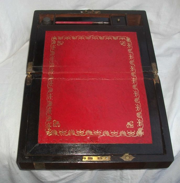 Caixa de escrita antiga século XIX